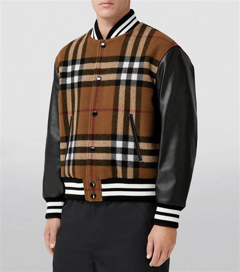 burberry cavalry jacket|burberry hooded bomber jacket.